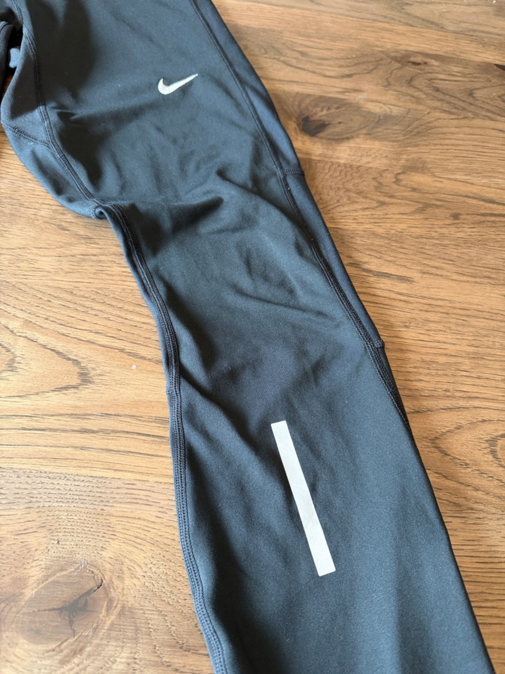 Nike Dri-Fit Running Pants Women's Large Black - Picture 3 of 13